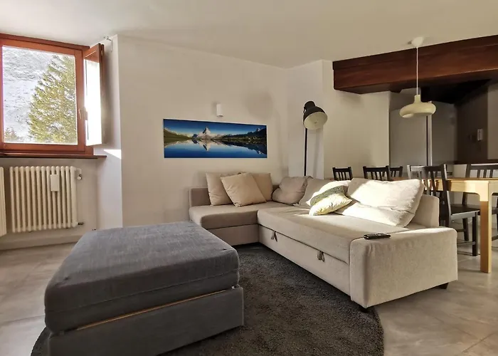 Aura Snowy Peaks At The Foot Of The Matterhorn - Cerviniaholidays-com Lejlighed