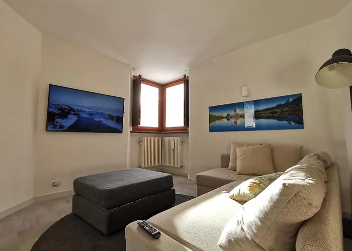 Aura Snowy Peaks At The Foot Of The Matterhorn - Cerviniaholidays-com Lejlighed *